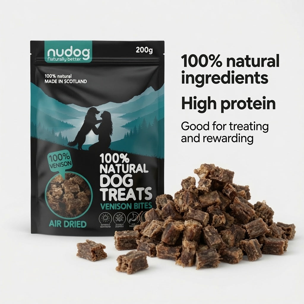 100% Natural Venison Bites