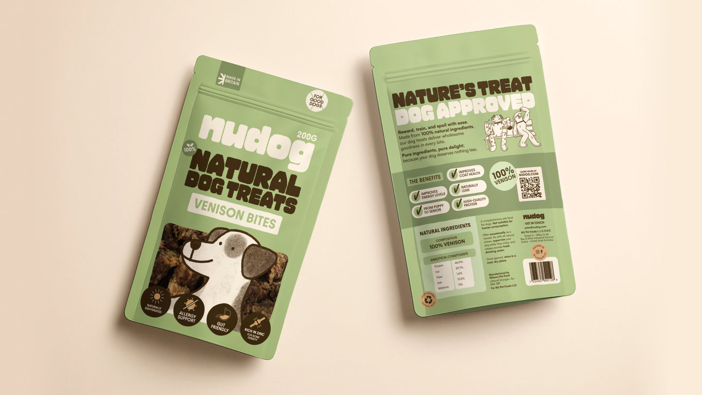 100% Natural Venison Bites