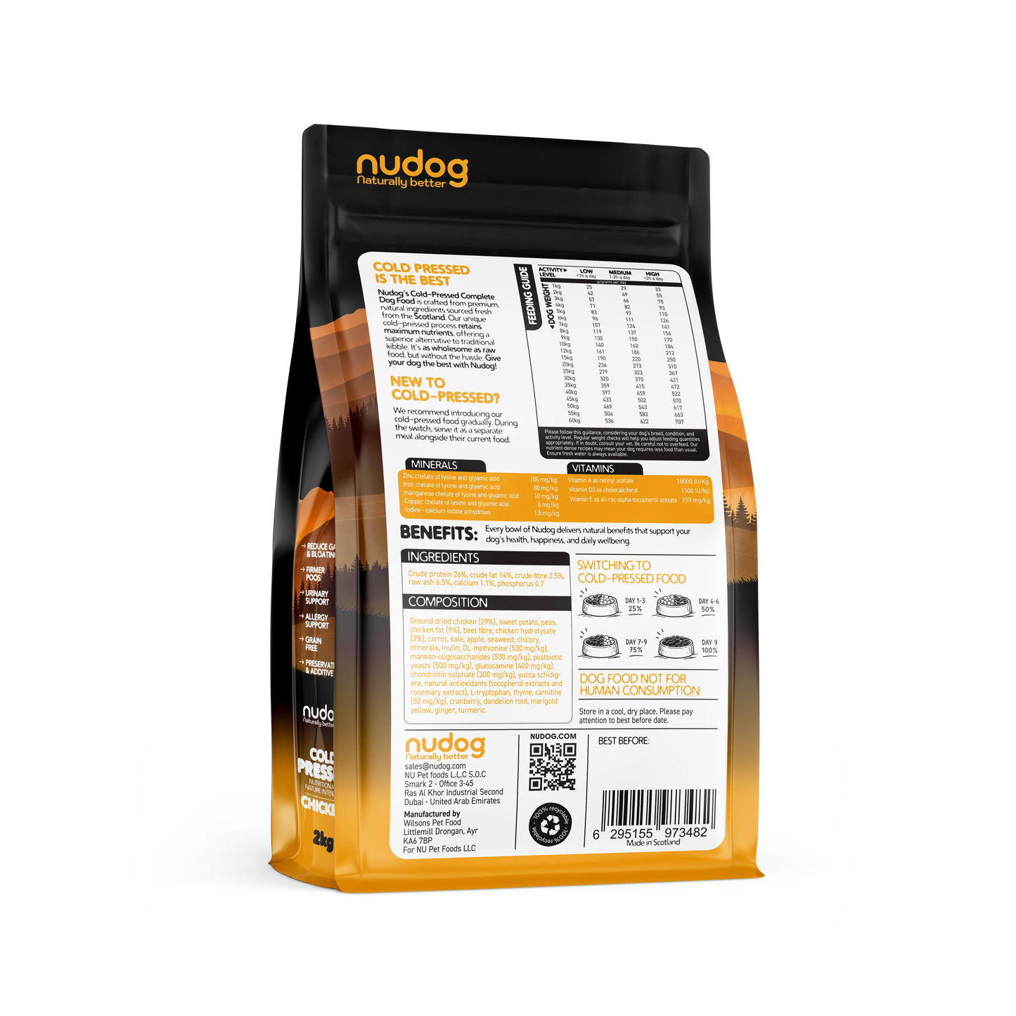 Chicken Cold-Pressed Dog Food