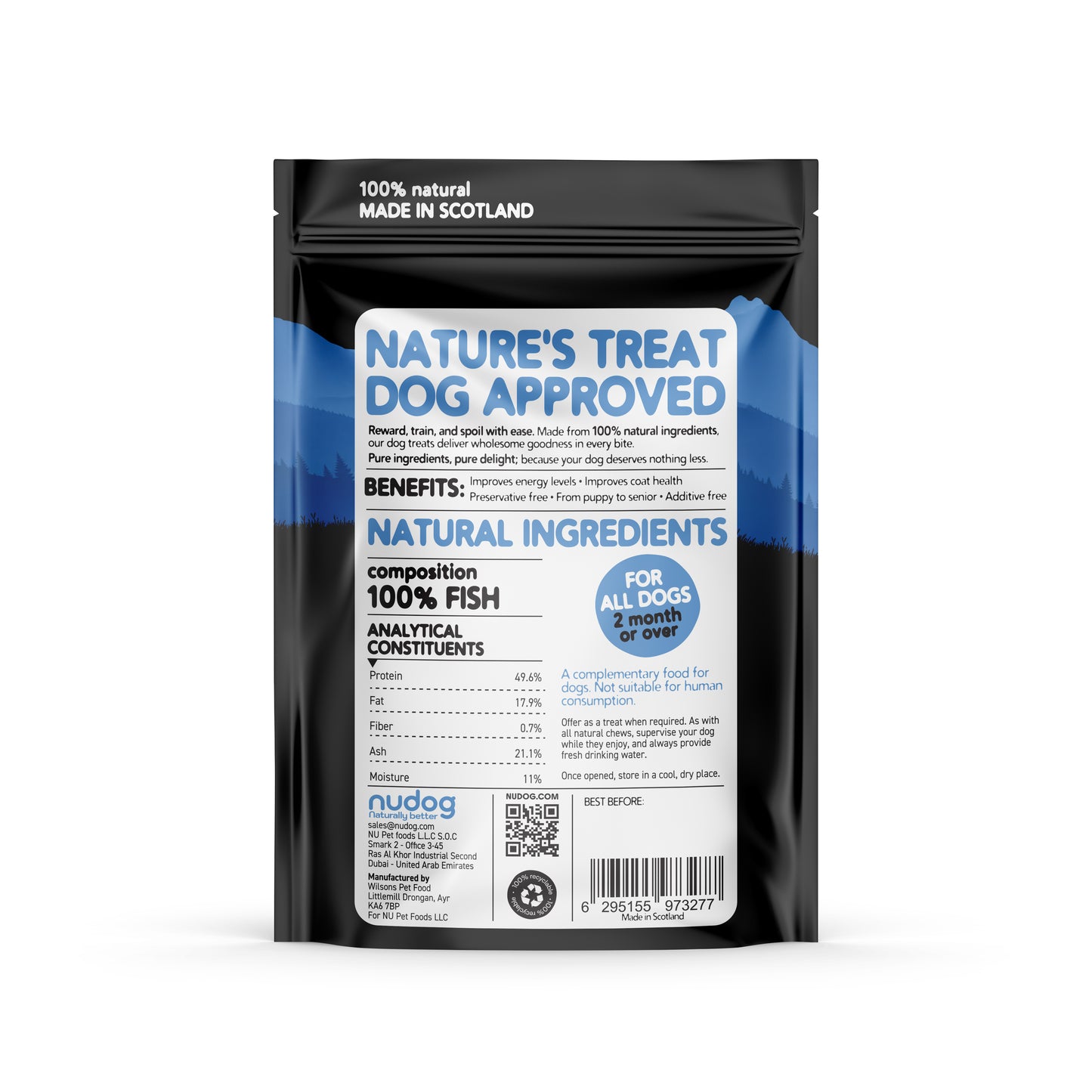 100% Natural Fish Bites