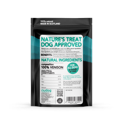 100% Natural Venison Bites