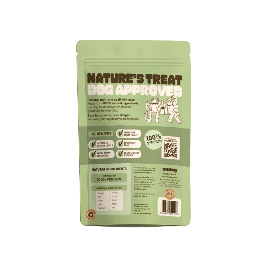 100% Natural Venison Bites