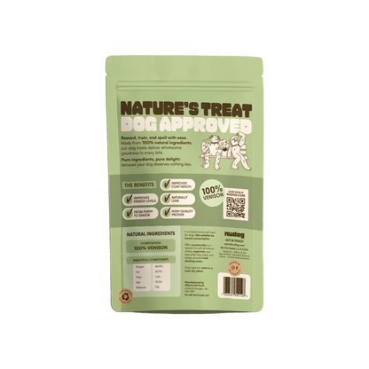 100% Natural Venison Bites